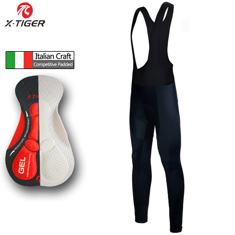 Race Bib - X-tiger-pantalones ajustados de ciclismo para hombre,