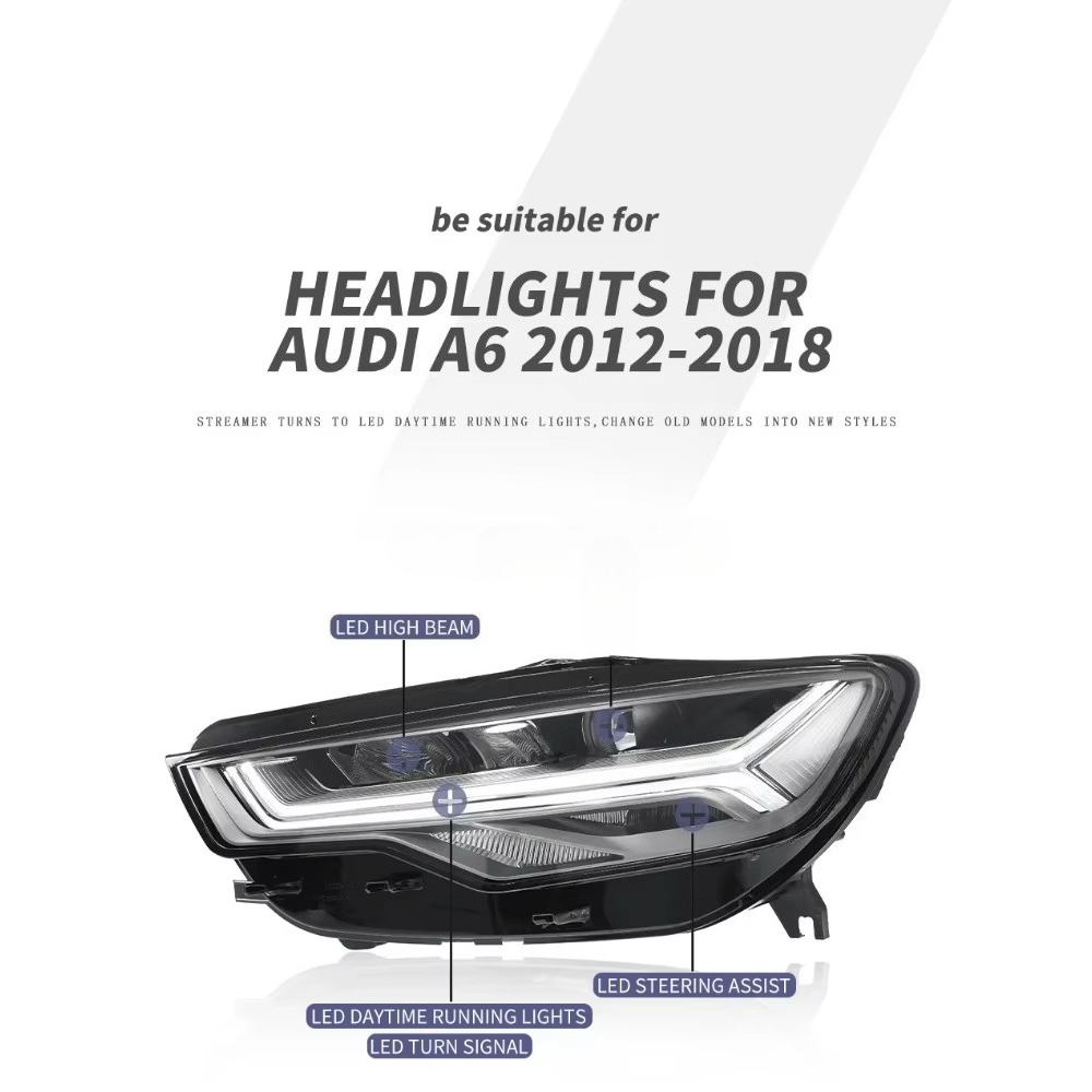 Running Headlamp - Faros Delanteros LED para Audi A6