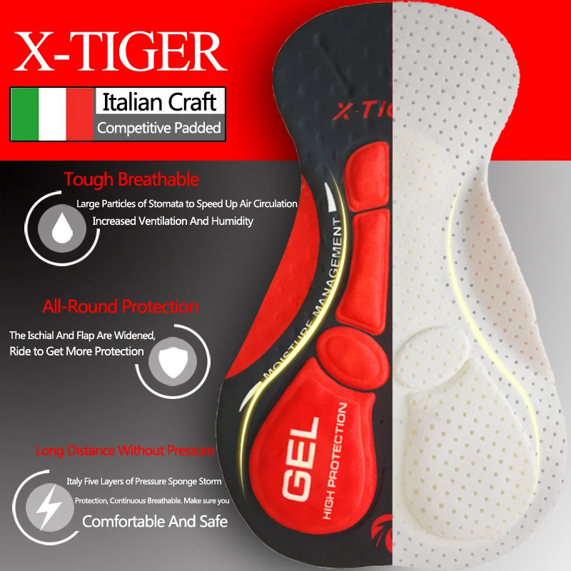 X-tiger-pantalones ajustados d - Race Bib reseña y precio