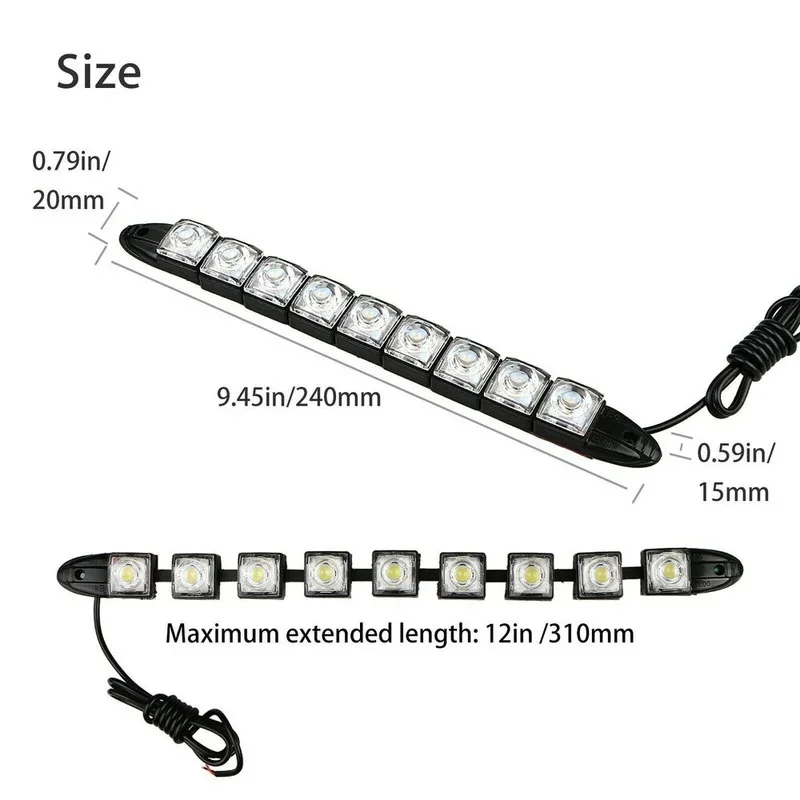 Luz LED de circulación diurna  - Running Headlamp reseña y precio