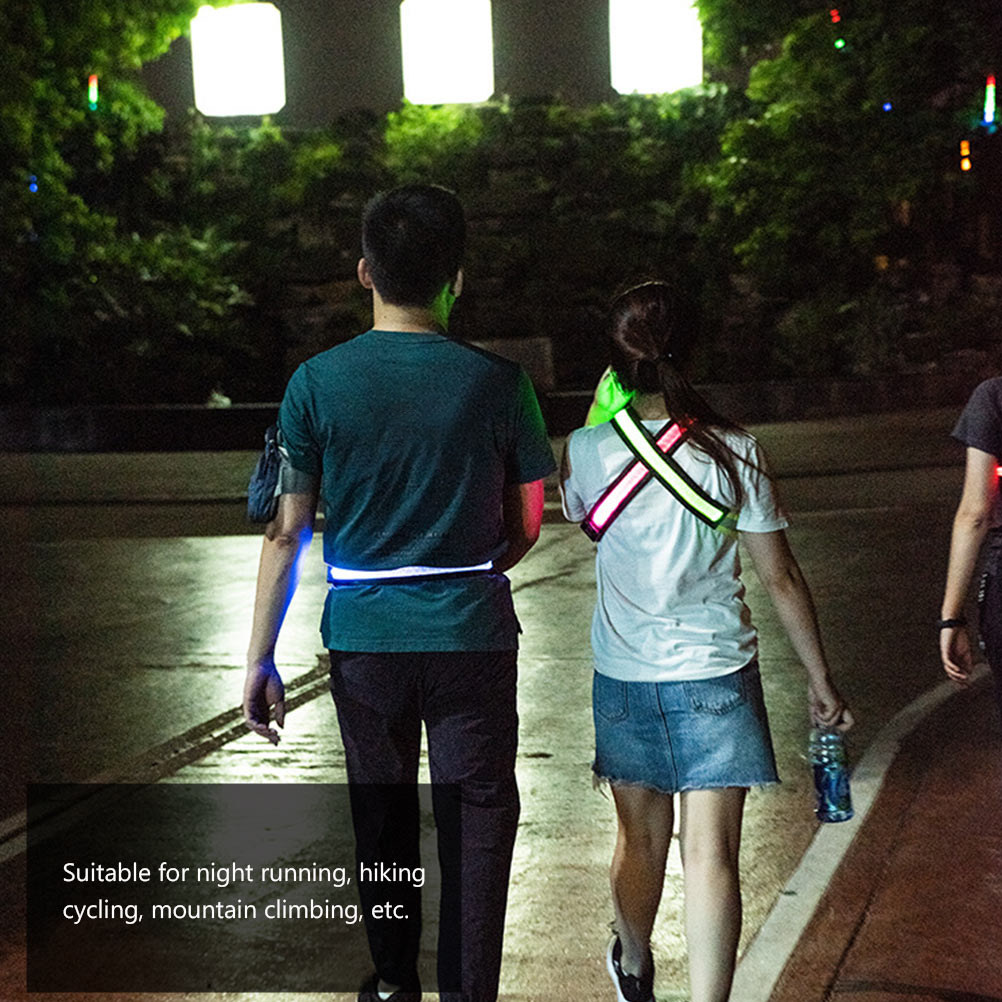Cinturón reflectante para corr - Running Visibility Gear reseña y precio